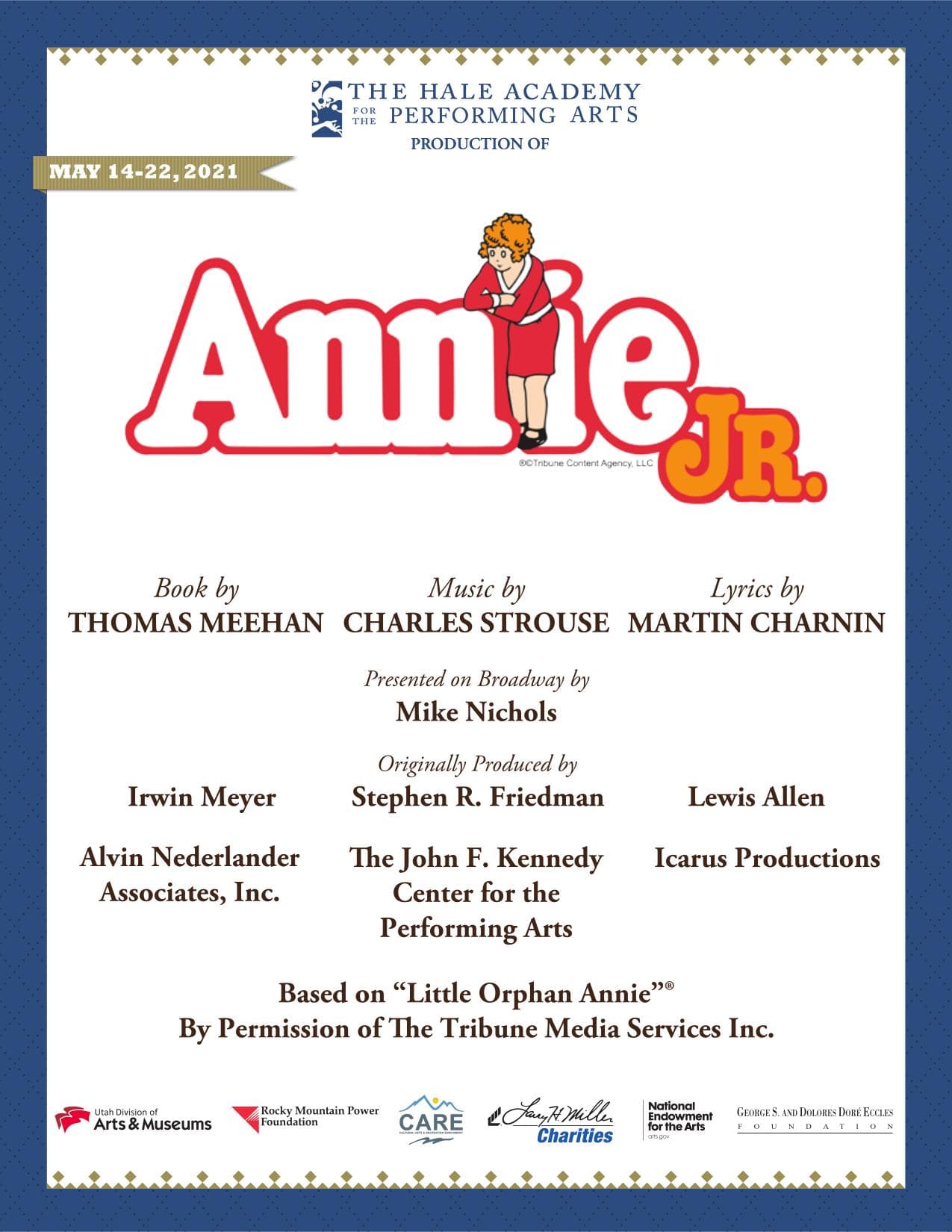 Annie Jr. artwork