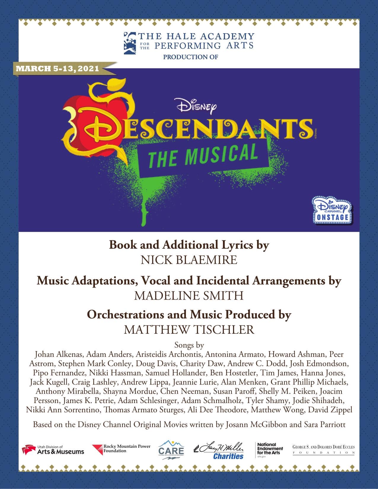 Descendants: The Musical artwork