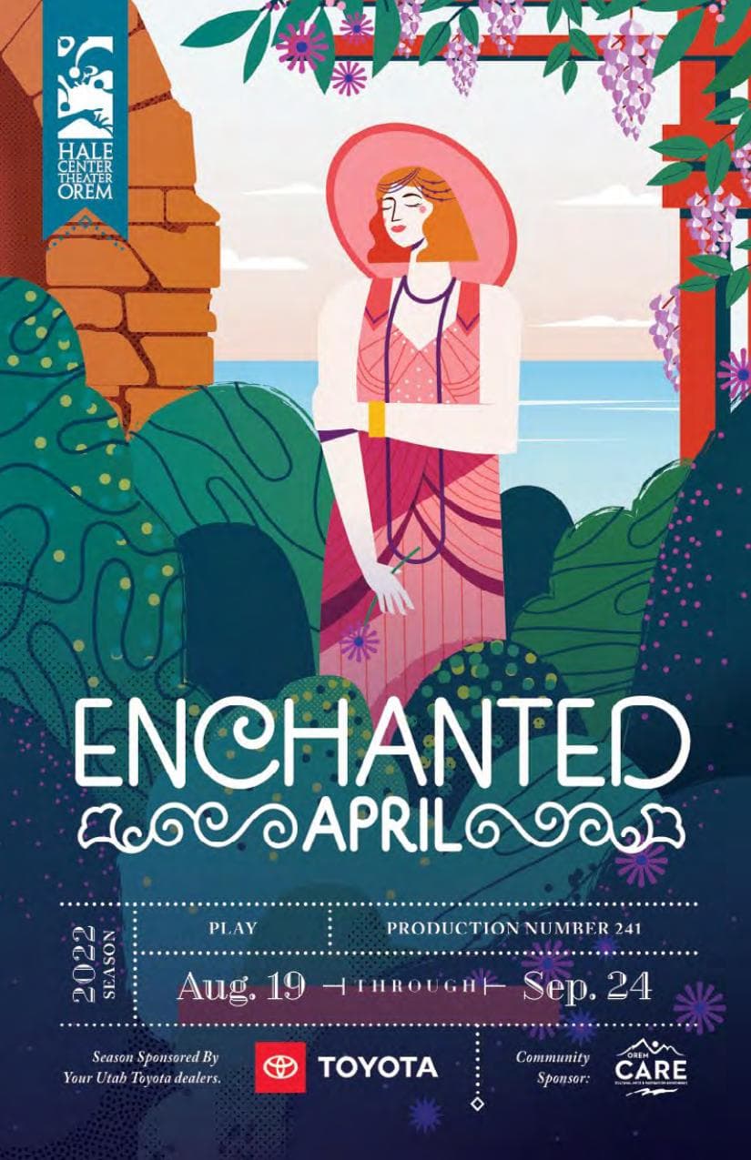 Enchanted April artwork