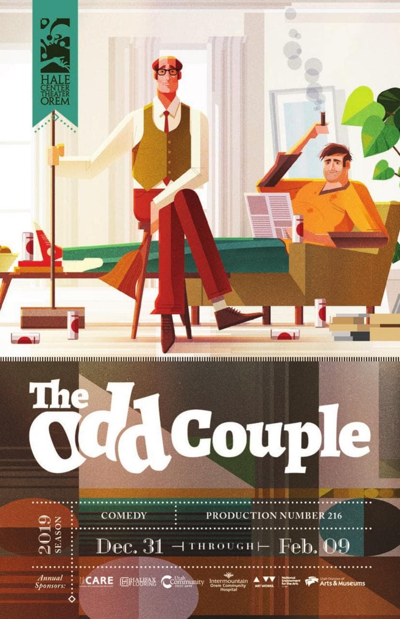 The Odd Couple artwork