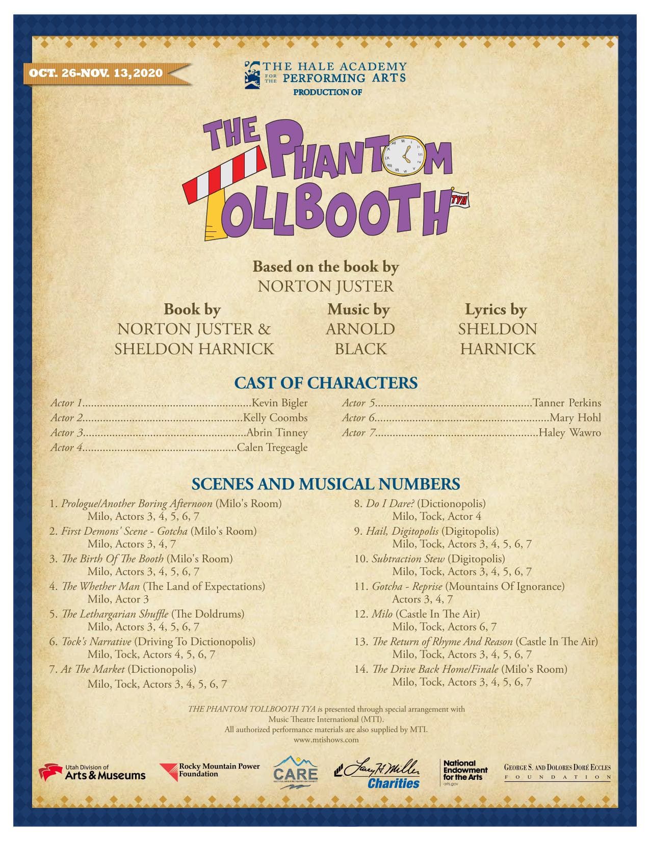 The Phantom Tollbooth TYA artwork