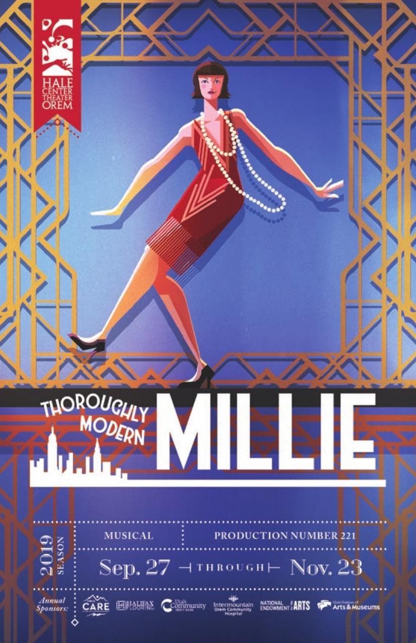 Thoroughly Modern Millie artwork
